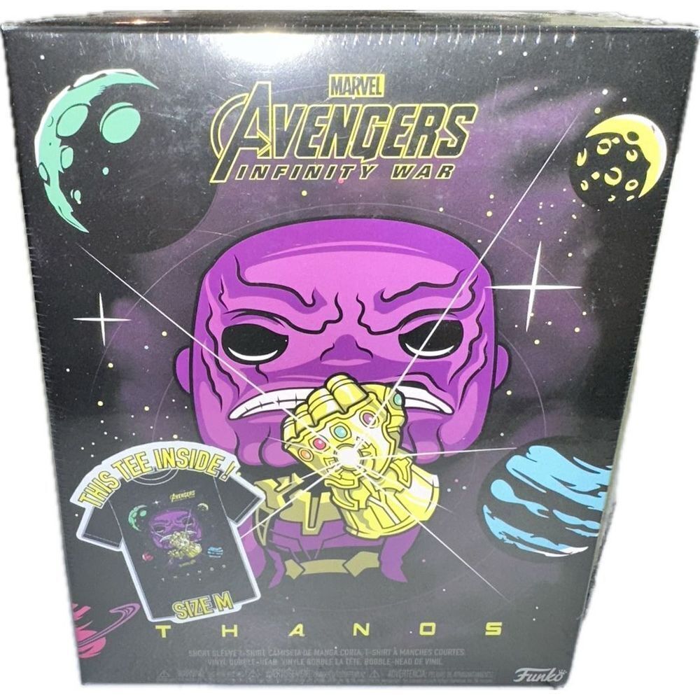 Marvel Avengers Infinity War‎ Thanos TEE & POP! Size M